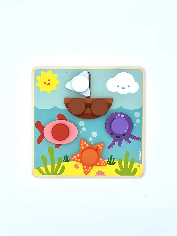 Puzzle j’apprends à visser aquatique